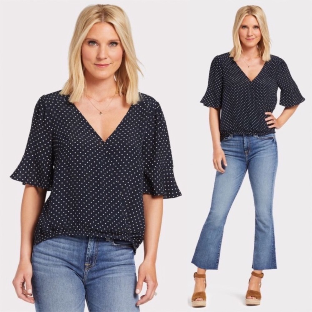 NWT Sanctuary Wrap Blouse